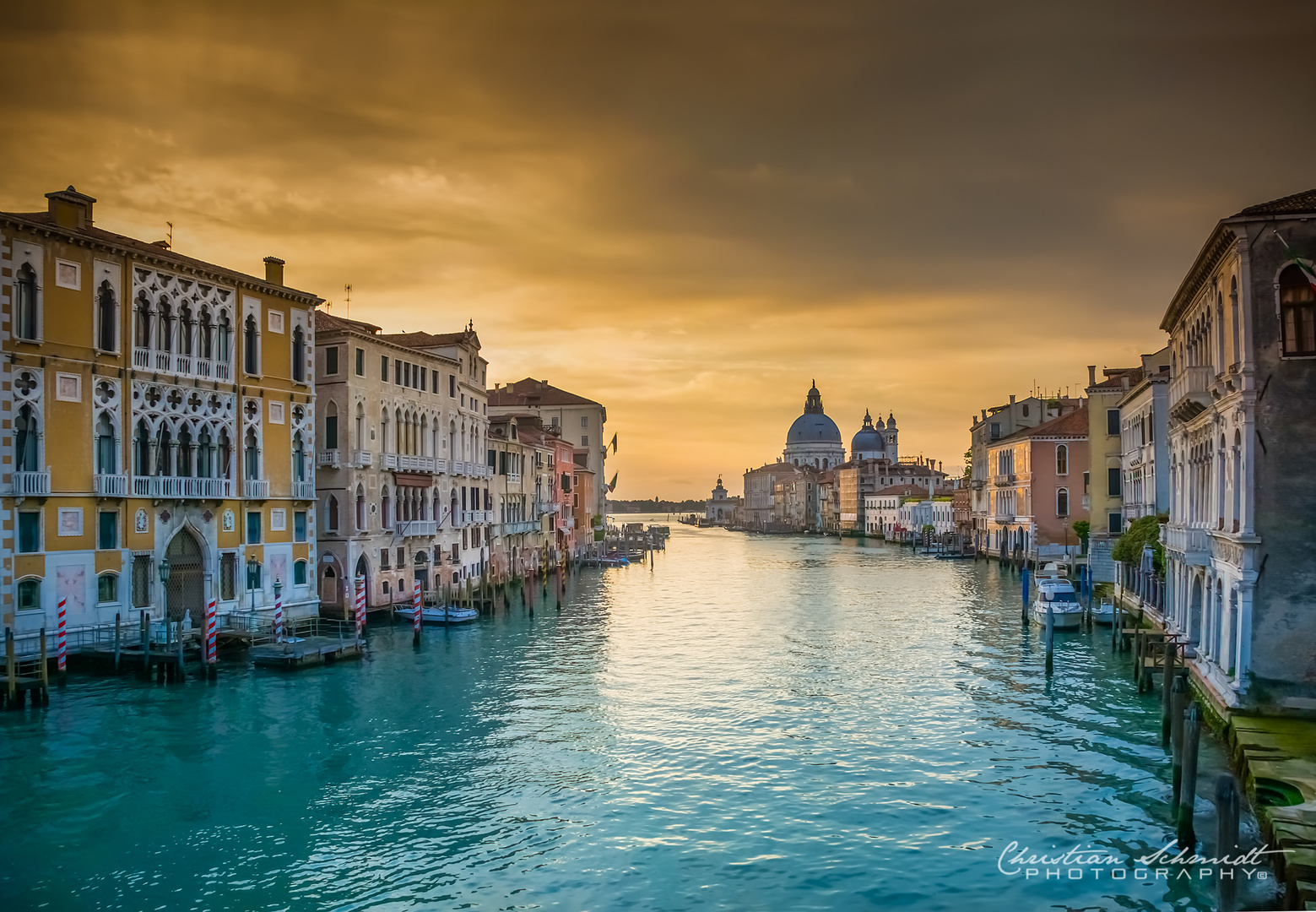 Canale Grande Sonnenaufgang