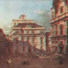 Canaletto: Ansicht von Wien 3D