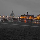 Canalettoblick auf Dresden