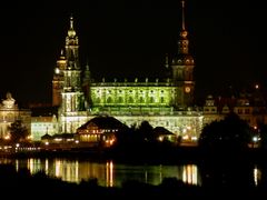 Canalettoblick bei Nacht - Dresden