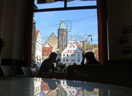 Canalettos Erinnerung an Pirna