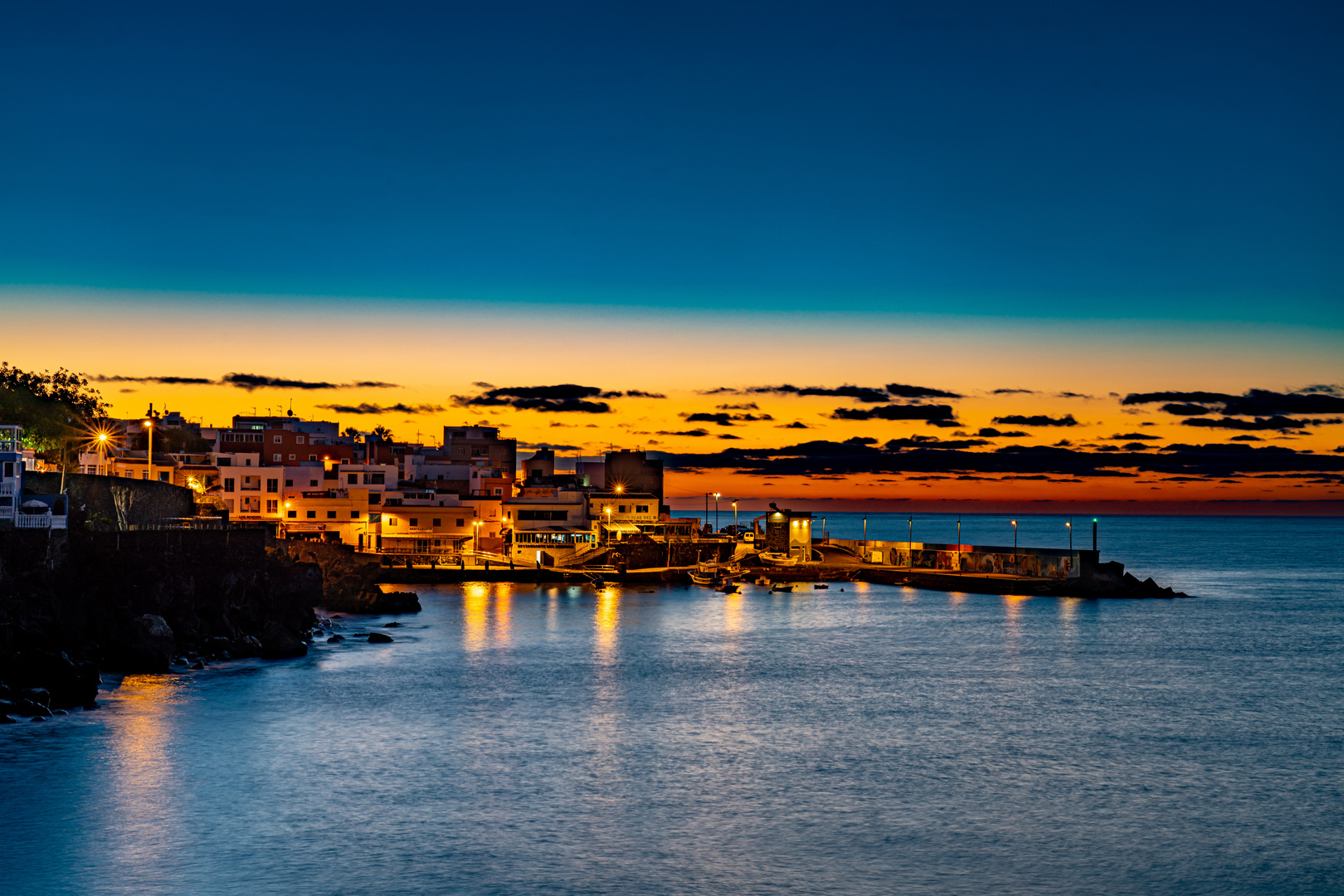 Canary Island Fishing Village 