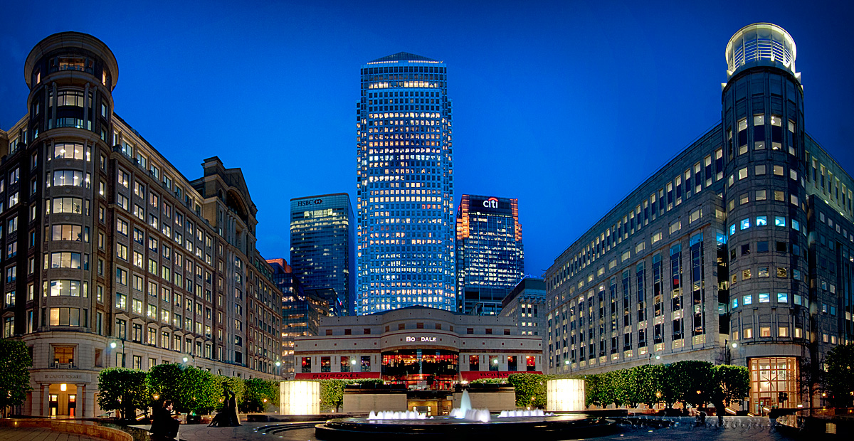 Canary Warf - Night view