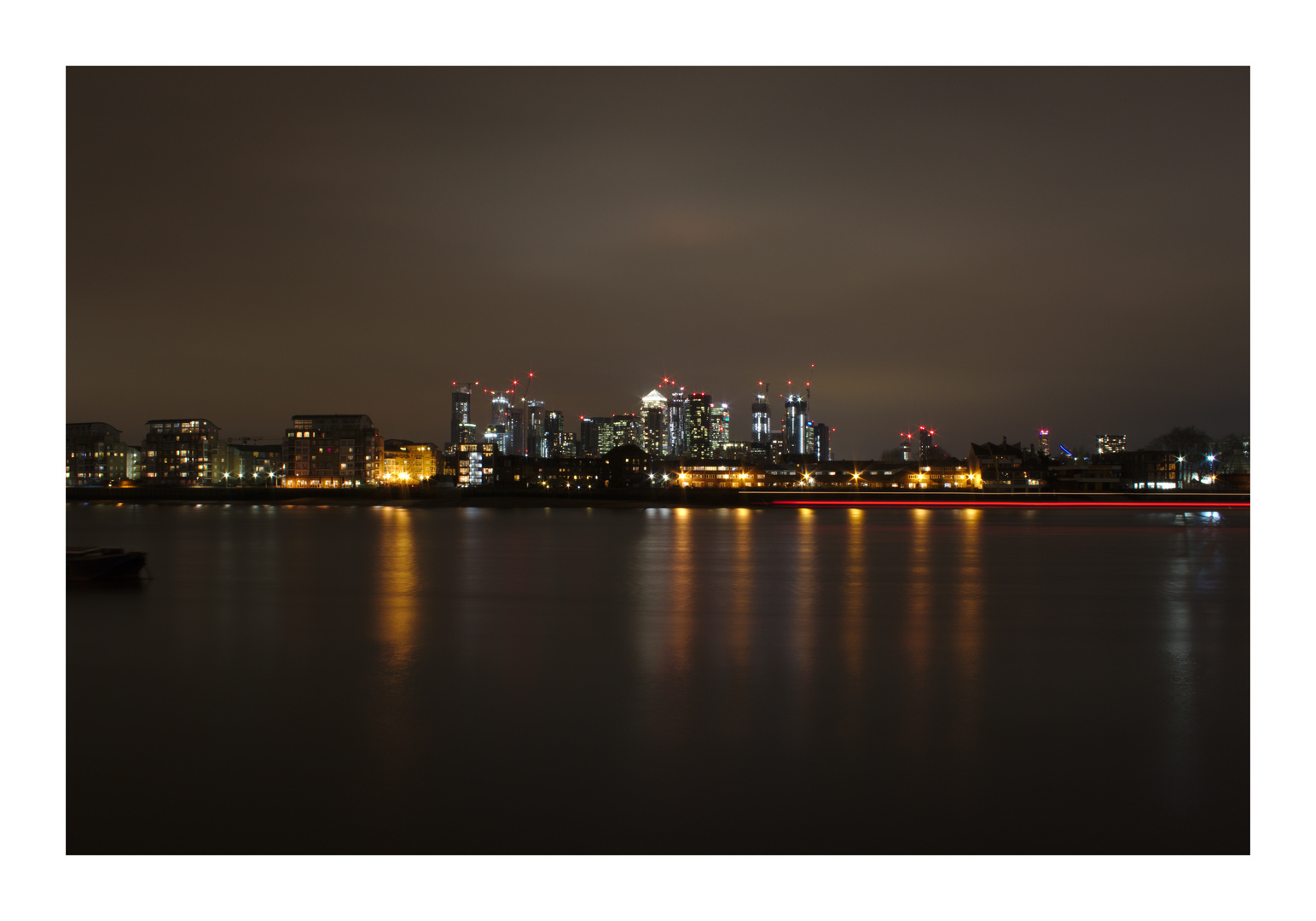 Canary Wharf @ night