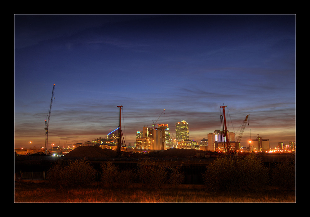 Canary Wharf Skyline II