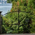 Cancello con vista lago