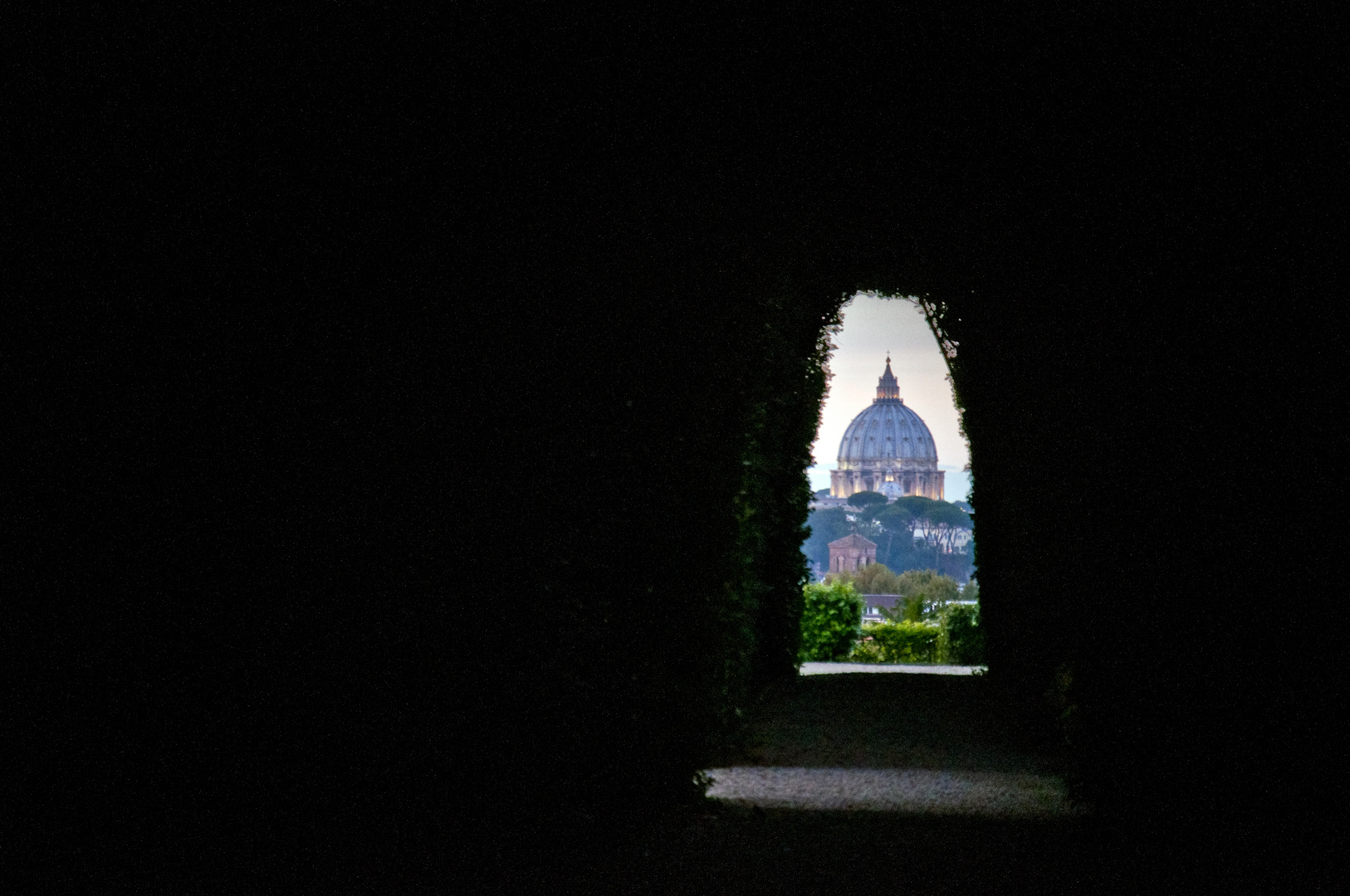 Cancello del Priorato dei Cavalieri di Malta