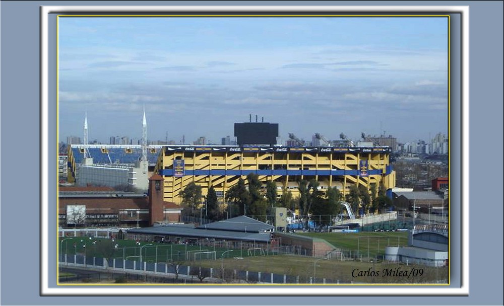 cancha de boca juniors . Argentina