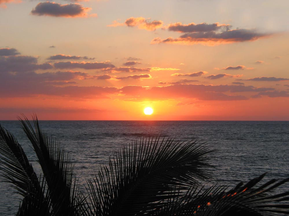 Cancun Abenddämmerung