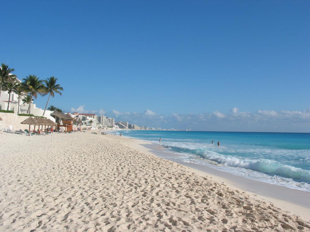 Cancun, Sonne, ein Strand, ein Meer, was will man mehr