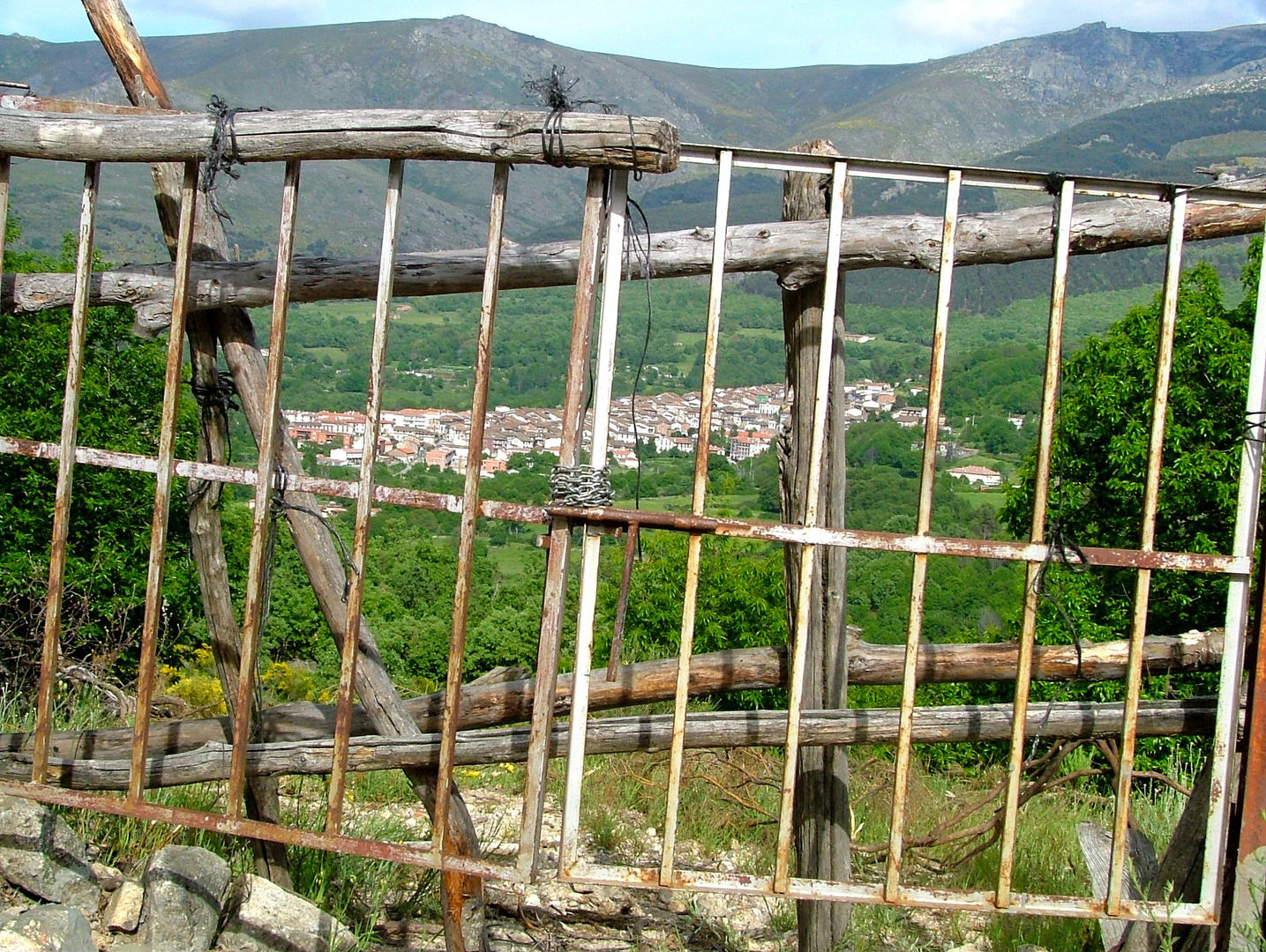 Candelario y la sierra de Béjar