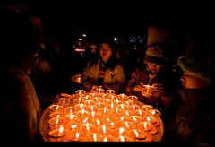 Candle lightning