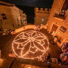 Candlelight night festival. Vilafranca del Cid.