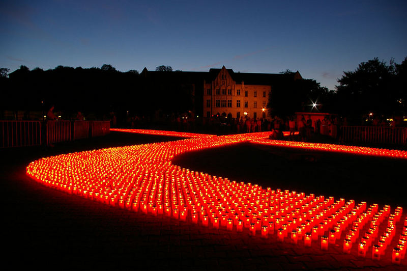 candles in the wind