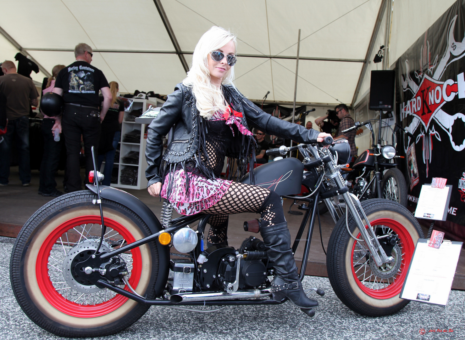 Candy auf den Harley Days