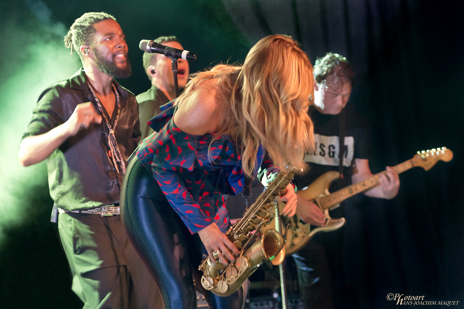 Candy Dulfer, Ivan Peroti, Camilo Rodriguez, Ulco Bed Foto & Bild