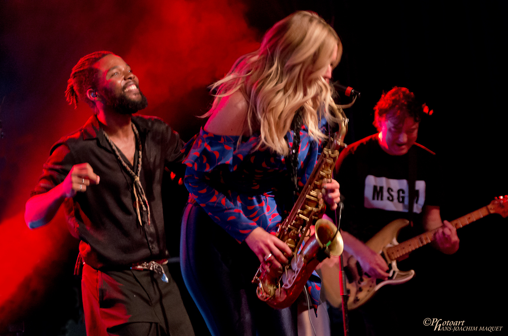 Candy Dulfer, Ivan Peroti, Ulco Bed Foto & Bild jazz, fotos, world