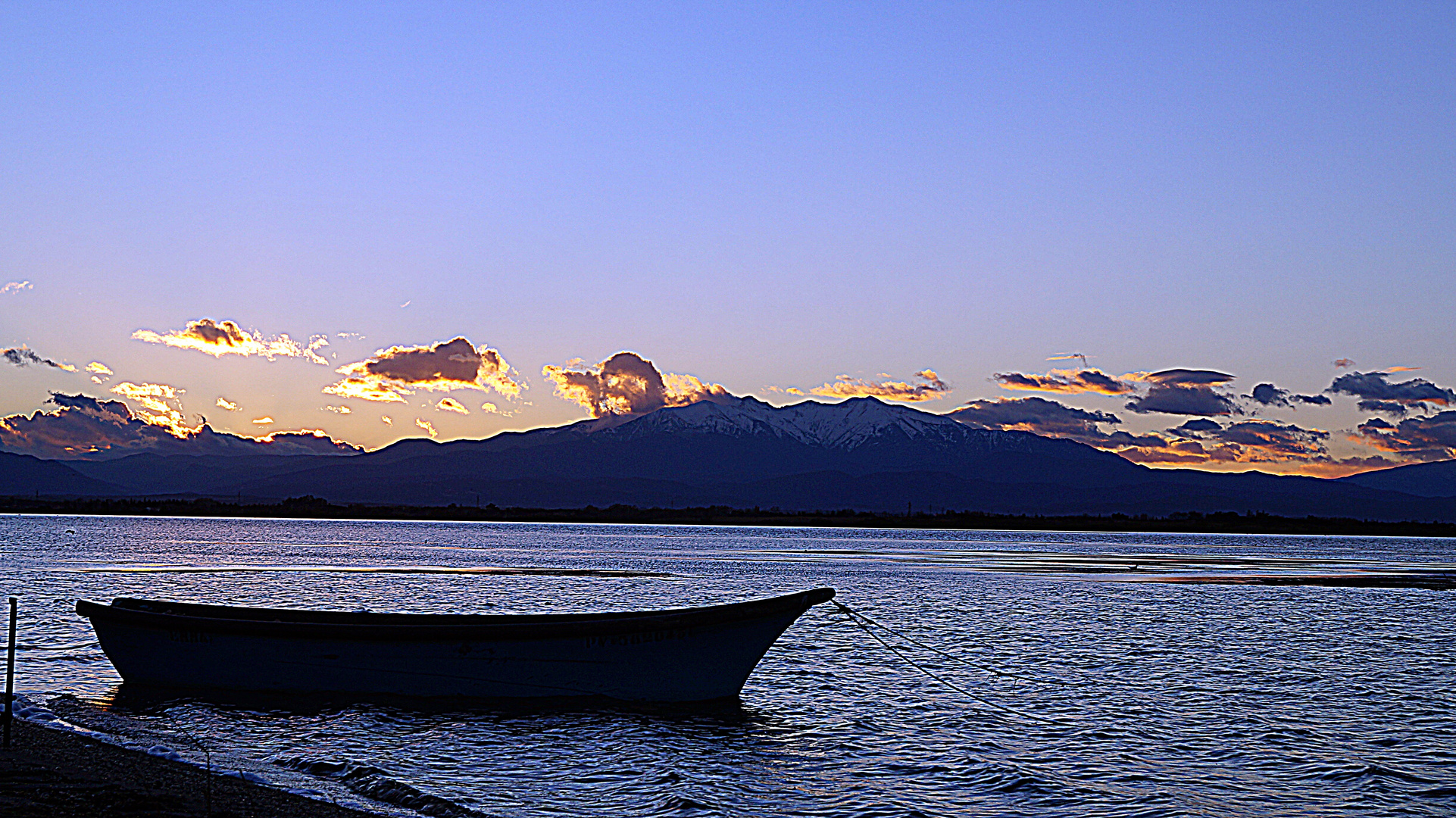 canet est son couche de soleil