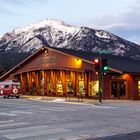 Canmore Blick auf die Berge