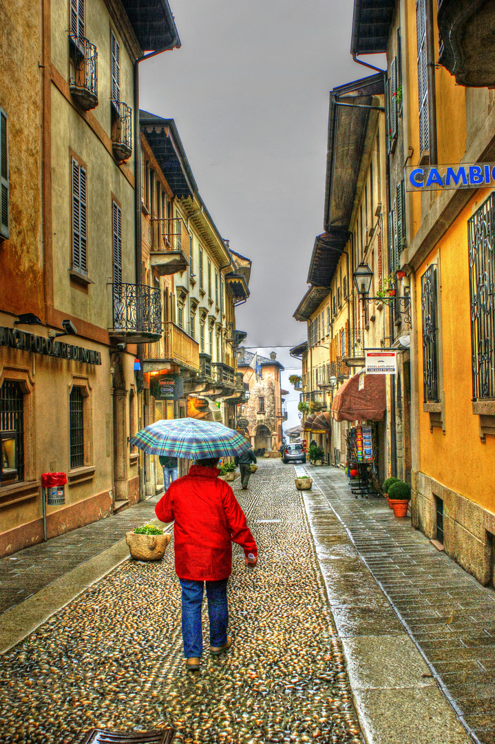 Cannobio im Regen