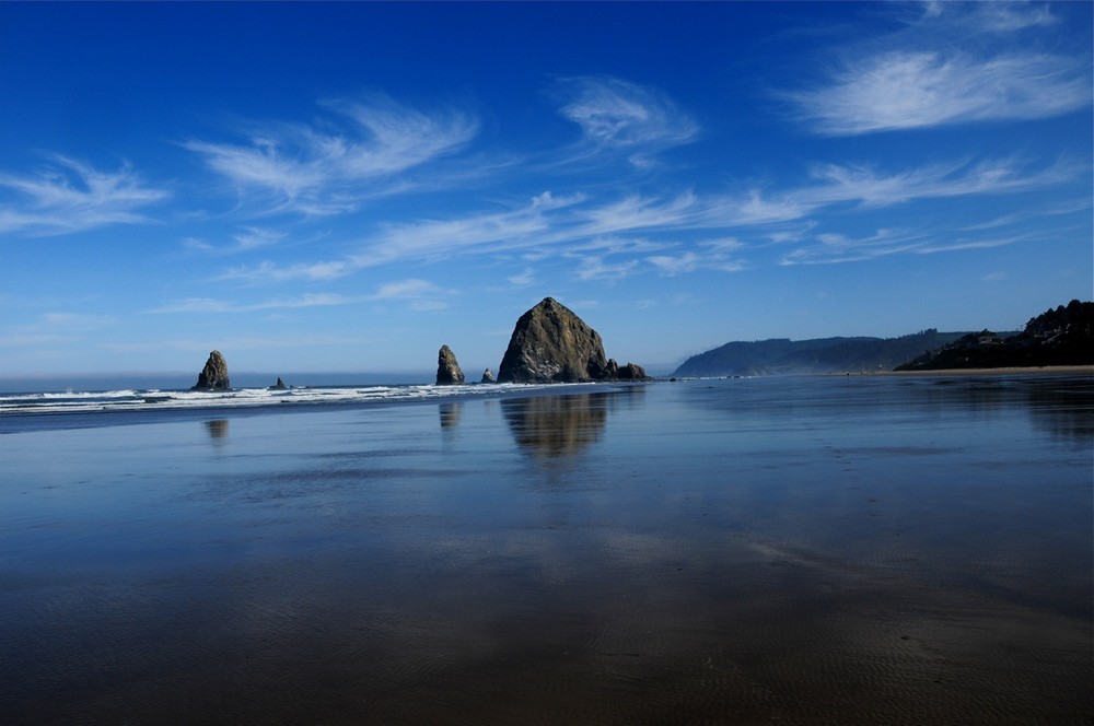 Cannon Beach am frühen Morgen