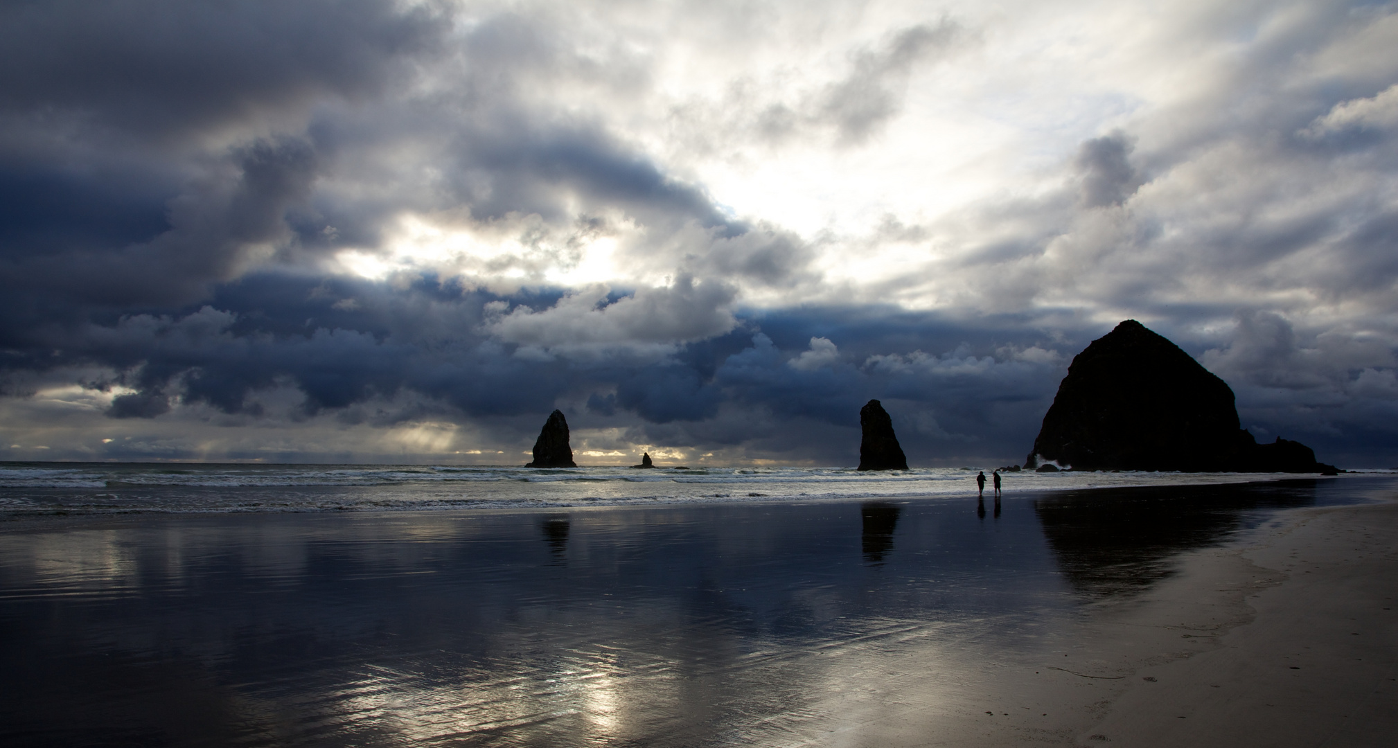 Cannon Beach an der Küste von Oregon