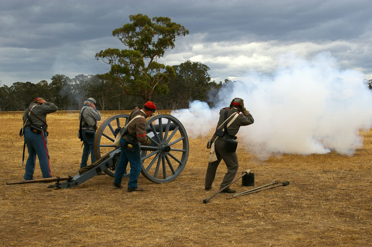 Cannon Firing