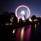 Cannstatter Volksfest bei Nacht