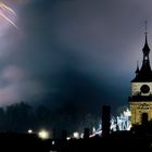 CANNSTATTER VOLKSFEST WIEDERVEREINIGUNGSFEUERWERK: 3. Oktober 1990