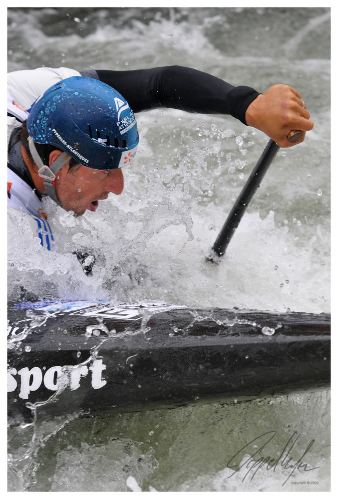 Canoe Slalom Racing World Cup Augsburg 2009 III