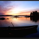 Canoe Sunset