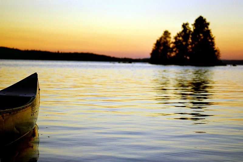 Canoeing in Sweden