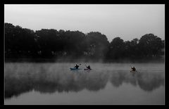 Canoes in the mist #2
