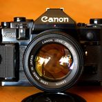 Canon A-1 um 1980