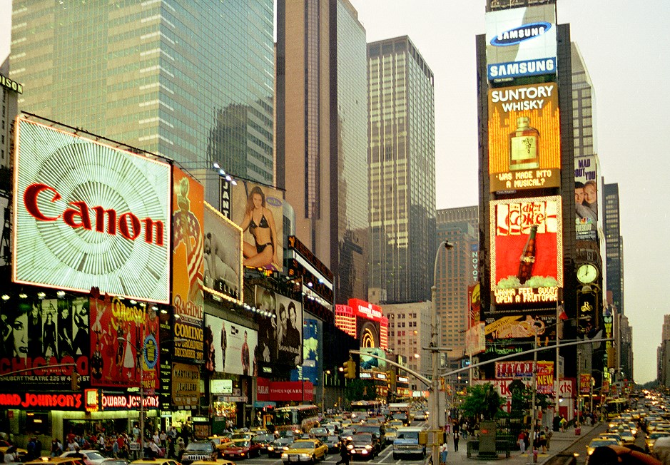 canon at Times Square