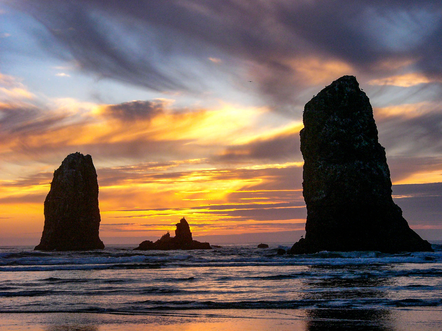 Canon Beach Sunset