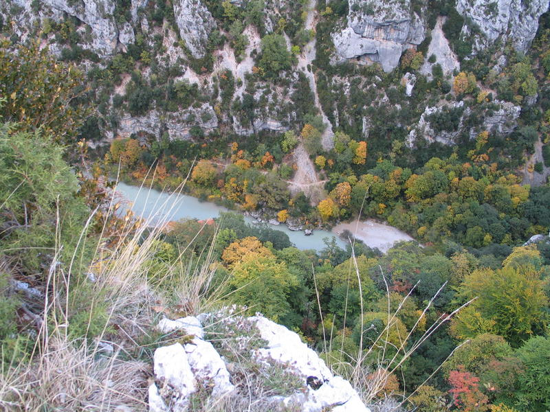 Canon du Verdon in Herbstfarben