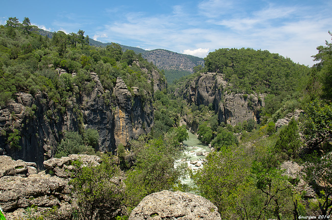 Canonlandschaft in der Türkei