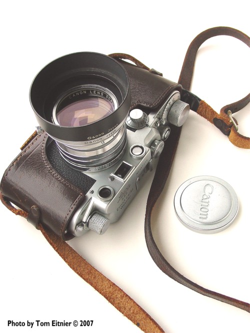 Canon`s "Japanese Sonnar" and Leica IIIC