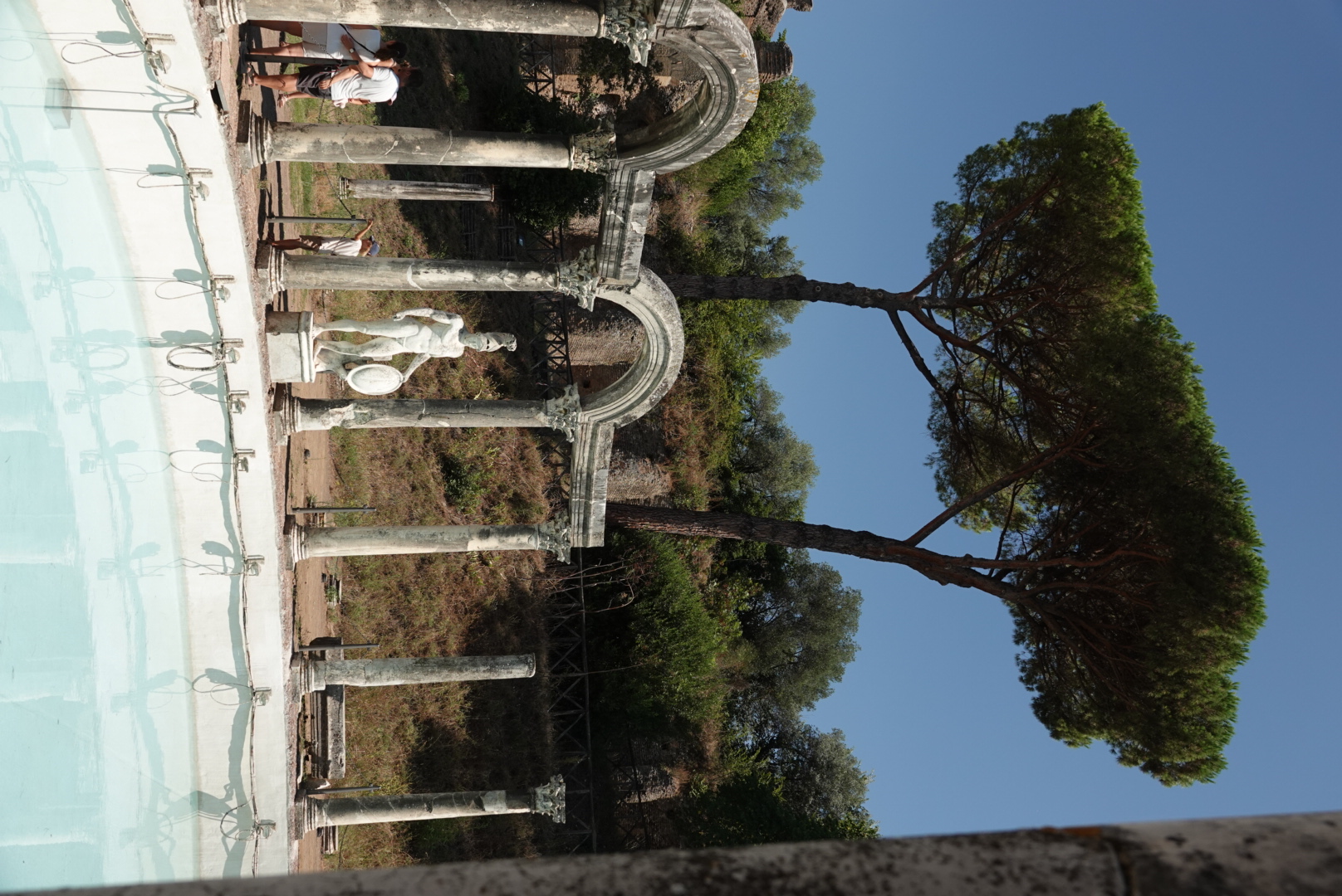 Canopus auf dem Gelände der Villa Adriana