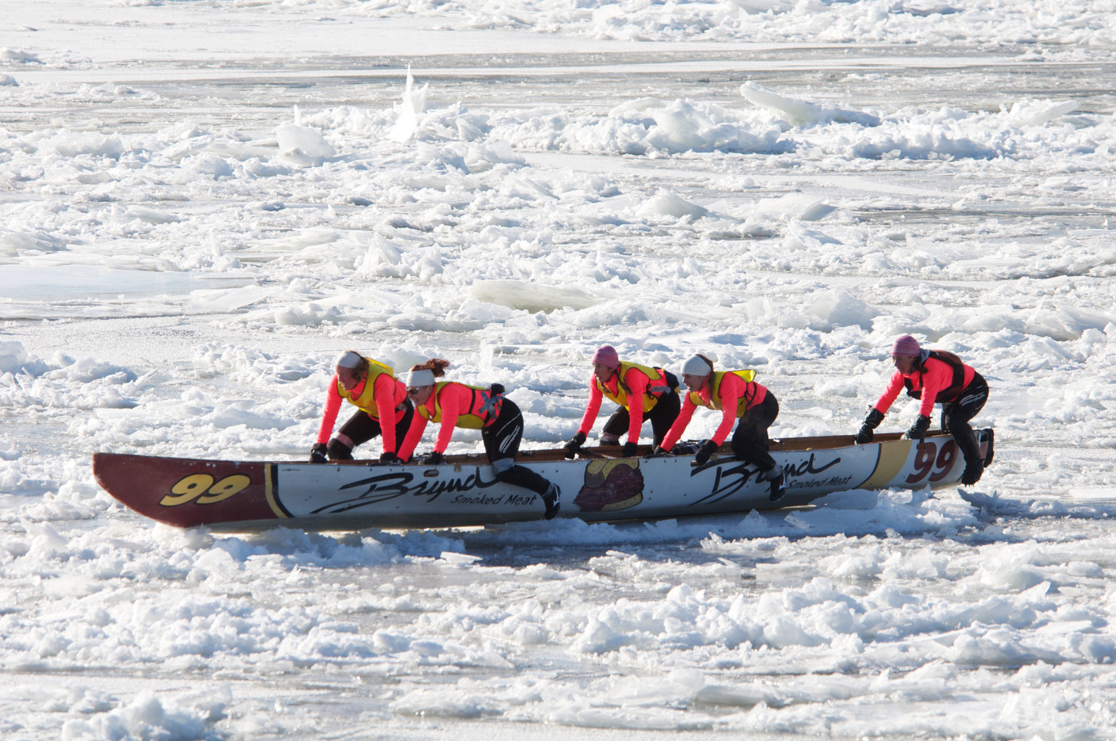 Canotières des glaces