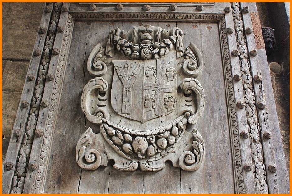 Canterbury Detail Christ Church Gate 1