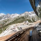 Cantieri sotto l'azzurro del Bianco