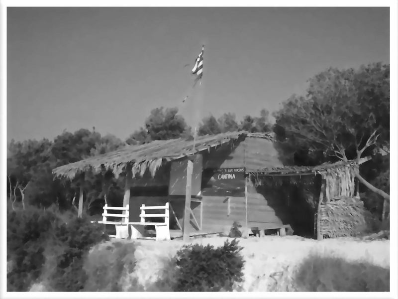 Cantina am Cap Drastis auf Korfu