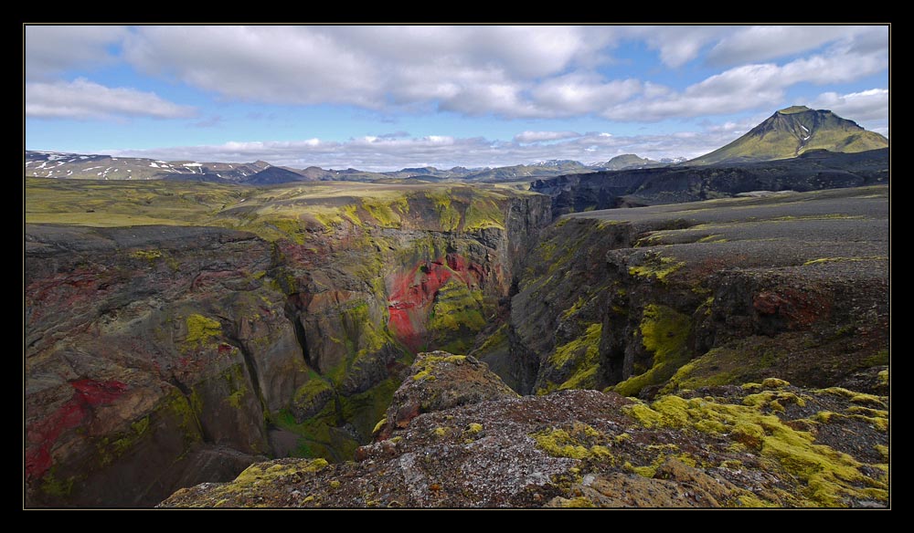 Canyon der Markarfljót