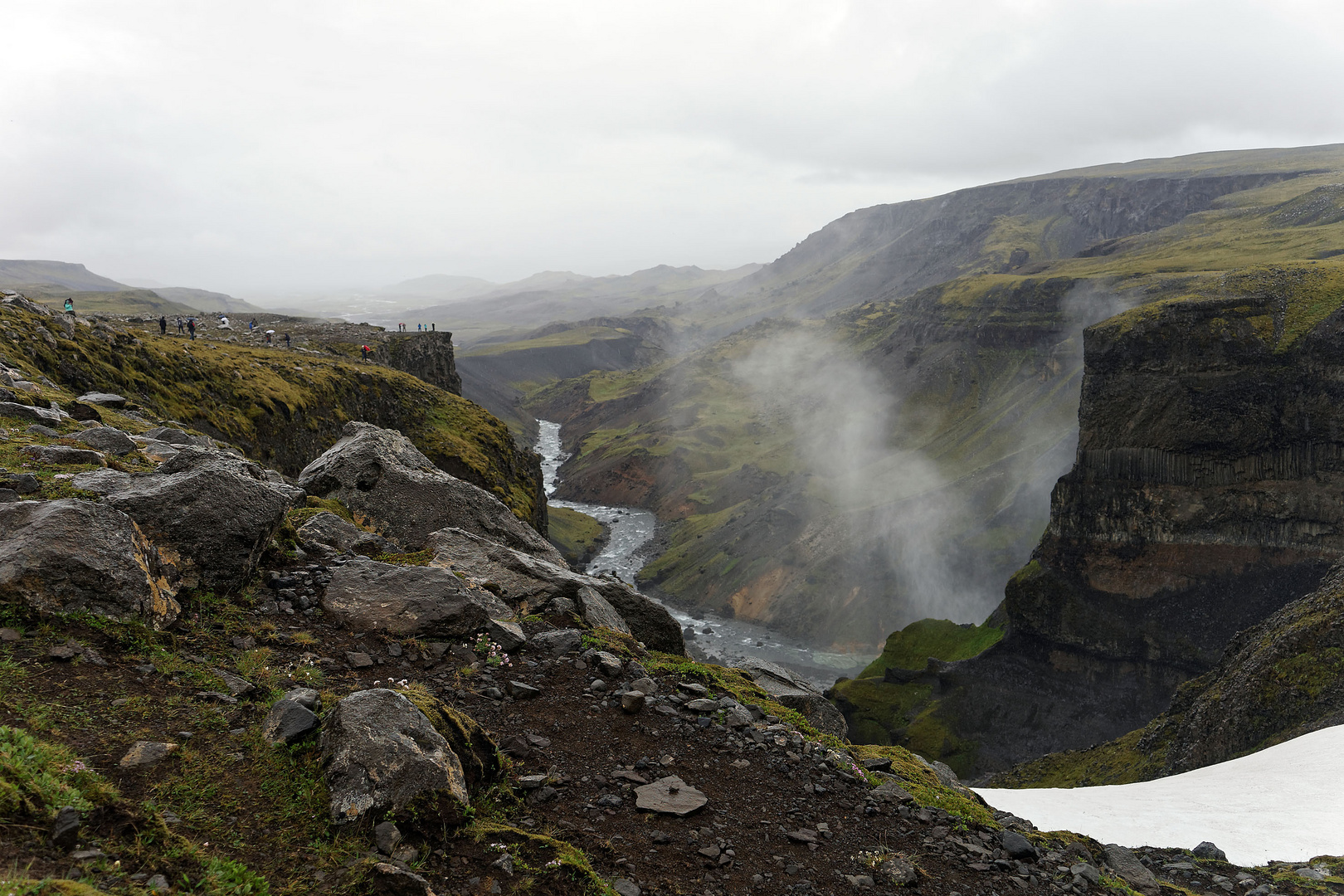 Canyon des Fossá-Flusses