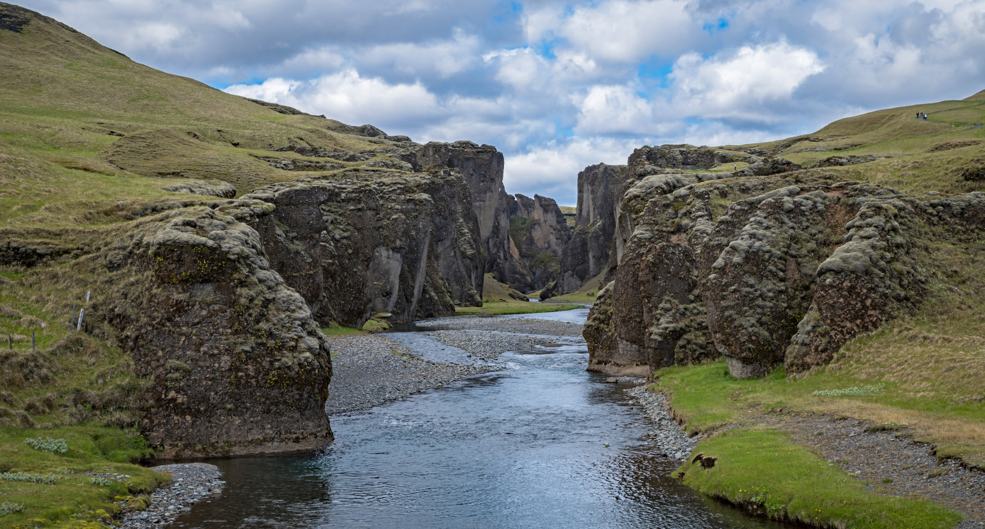 Canyon-Eingang für Wagemutige