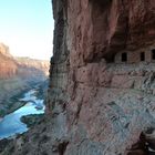 Canyon Granaries at Dusk