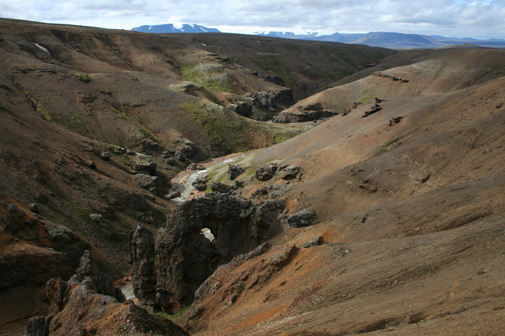 Canyon im Hochland