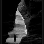 Canyon in der Negev-Wüste